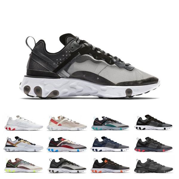 UNDERCOVER React Element 87 55 Running Shoes For Men Women Triple Black Sail Solar Red Total Orange Designer Sport Sneakers Size 36-45
UNDERCOVER React Element 87 55 Running Shoes For Men Women Triple Black Sail Solar Red Total Orange Designer Sport Sneakers Size 36-45