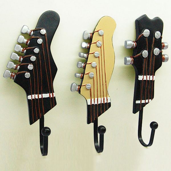 retro 3 pcs/set guitar heads music home resin clothes hat hanger hook wall mounted for watch keys sundries three colors
retro 3 pcs/set guitar heads music home resin clothes hat hanger hook wall mounted for watch keys sundries three colors