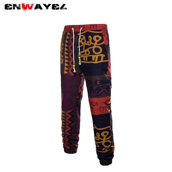 enwayel 2019 spring autumn new linen pattern casual pants men vintage print male trousers national style flowers straight k08, Black
enwayel 2019 spring autumn new linen pattern casual pants men vintage print male trousers national style flowers straight k08, Black