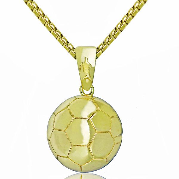 football pendant necklace men chain soccer ball hippie necklace male sports, Silver
football pendant necklace men chain soccer ball hippie necklace male sports, Silver