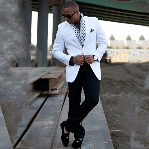 casual business white men suits black pants male outfit groom wear wedding tuxedo costume homme groomsmen blazer 2piece trajes de hombre, Black;gray
casual business white men suits black pants male outfit groom wear wedding tuxedo costume homme groomsmen blazer 2piece trajes de hombre, Black;gray