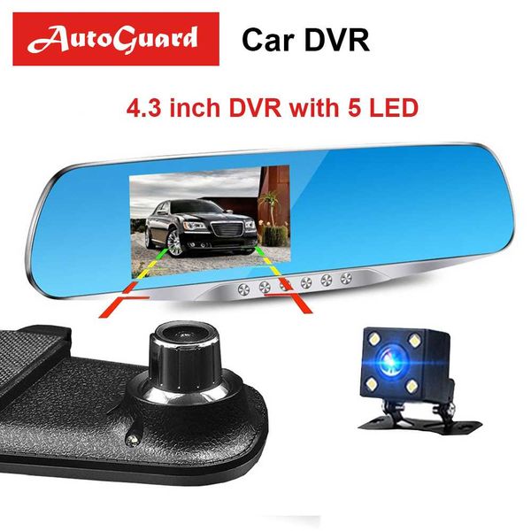 4.3 inch car dvr 1080p dual len cameras rearview mirror car camera mirror dash cam auto registrator recorder video
4.3 inch car dvr 1080p dual len cameras rearview mirror car camera mirror dash cam auto registrator recorder video