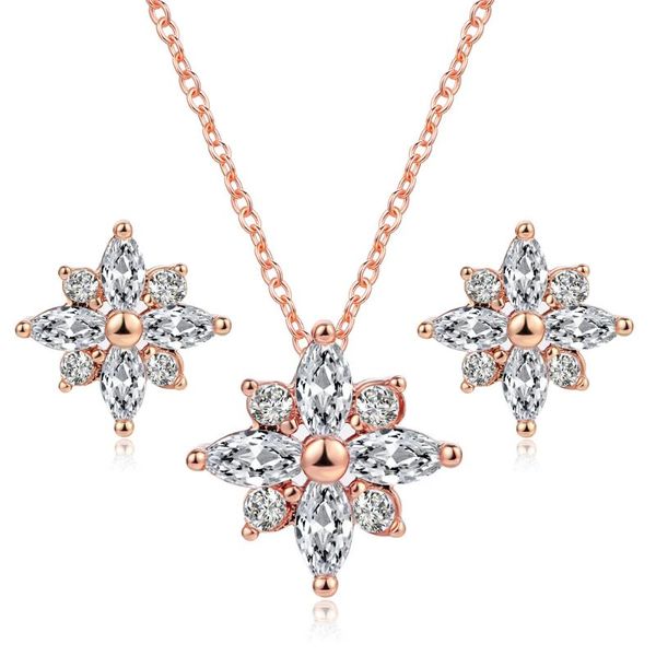 snowflake wedding sets for women bride necklace earring crystal +cubic zirconia fashon jewerly s509, Silver
snowflake wedding sets for women bride necklace earring crystal +cubic zirconia fashon jewerly s509, Silver