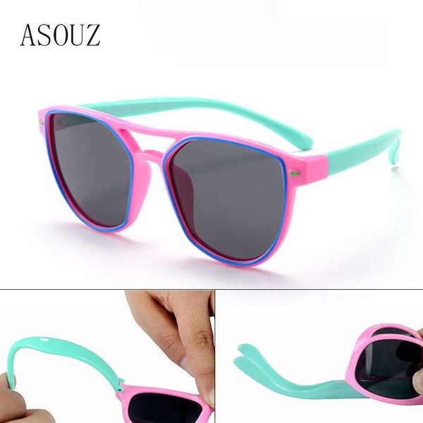 2019 newtr90 boys and girls polarized sunglasses pilot silicone soft and safe children glasses uv400 brand design sunglasses, Blue
2019 newtr90 boys and girls polarized sunglasses pilot silicone soft and safe children glasses uv400 brand design sunglasses, Blue
