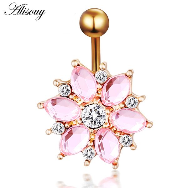 other alisouy 1pcs steel body piercing jewelry flower navel belly bar pircing button rings for girls, Slivery;golden
other alisouy 1pcs steel body piercing jewelry flower navel belly bar pircing button rings for girls, Slivery;golden