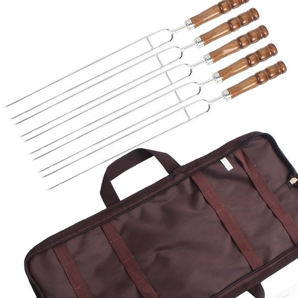 outdoor home kitchen bbq grilled stainless steel grilled wood handle u-baked pin picnic bbq meat fork 5 piece set bbq tools accessories
outdoor home kitchen bbq grilled stainless steel grilled wood handle u-baked pin picnic bbq meat fork 5 piece set bbq tools accessories
