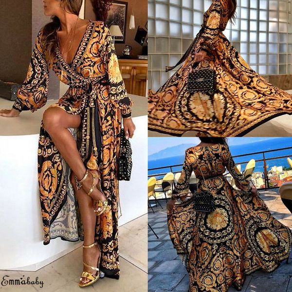 fashion casual womens boho wrap formal wedding bridesmaid long maxi dress loose beach holiday summer dress beach sundress, Black;gray
fashion casual womens boho wrap formal wedding bridesmaid long maxi dress loose beach holiday summer dress beach sundress, Black;gray