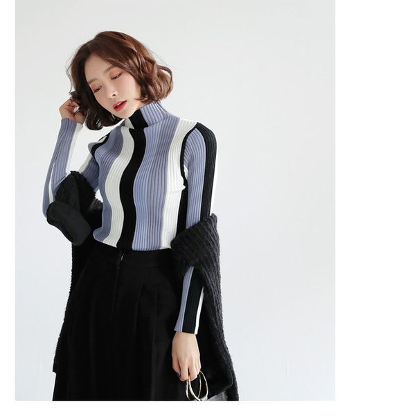 ws12411 fashmen's sweaters 2020 runway luxury european design party style women's clothing, White;black
ws12411 fashmen's sweaters 2020 runway luxury european design party style women's clothing, White;black