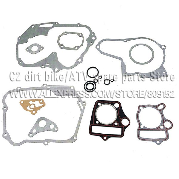 110cc horizontal engine full gasket o ring cylinder head gasket for atv dirt pit bike money bike z50 motocross
110cc horizontal engine full gasket o ring cylinder head gasket for atv dirt pit bike money bike z50 motocross