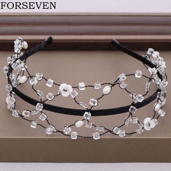 pearl headband wedding hair accessories headpiece handmade flower bridal headband for women hair jewelry wedding ornaments tiara, White;golden
pearl headband wedding hair accessories headpiece handmade flower bridal headband for women hair jewelry wedding ornaments tiara, White;golden