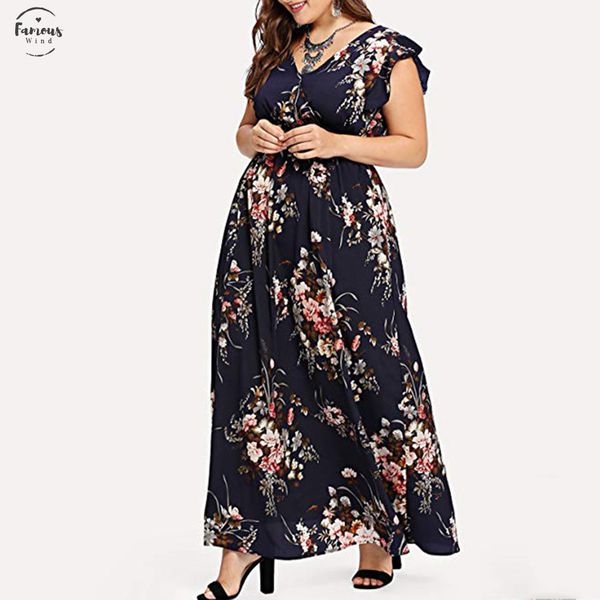 2020 new stylish womens plus size ball gown summer floral print boho sleeveless party dress l 5xl komfortable mode damen kleid, Black;gray
2020 new stylish womens plus size ball gown summer floral print boho sleeveless party dress l 5xl komfortable mode damen kleid, Black;gray