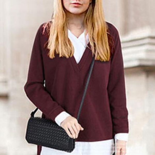 2019 new women fake two-piece shirt turn-down collar sweater slim clothing women sweater plus size 5xl dc63, White;black
2019 new women fake two-piece shirt turn-down collar sweater slim clothing women sweater plus size 5xl dc63, White;black