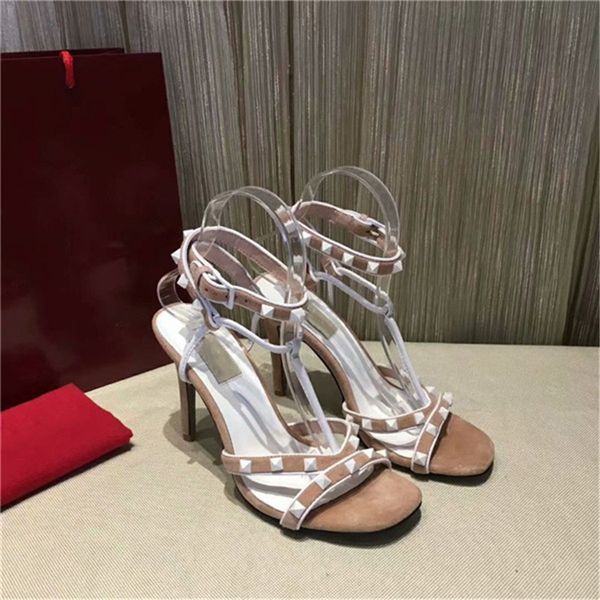 high heel sandals fashion women outdoor shoe lace-up sandals gift for girl friend reception prom color rivets casual shoes, Black
high heel sandals fashion women outdoor shoe lace-up sandals gift for girl friend reception prom color rivets casual shoes, Black