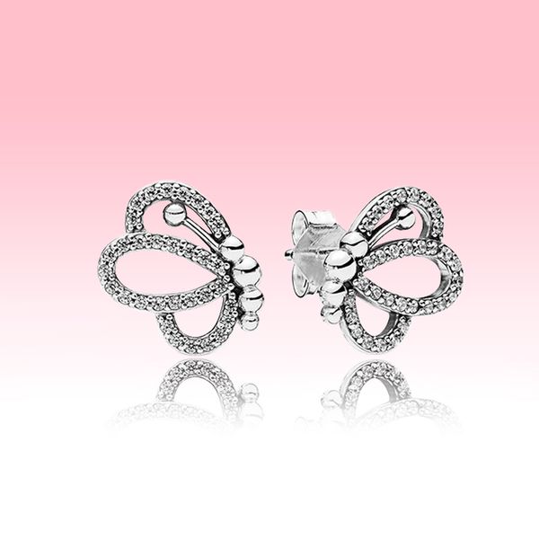 new sparkling openwork butterfly stud earrings fashion women jewelry for pandora 925 sterling silver earring set with original box, Golden;silver
new sparkling openwork butterfly stud earrings fashion women jewelry for pandora 925 sterling silver earring set with original box, Golden;silver