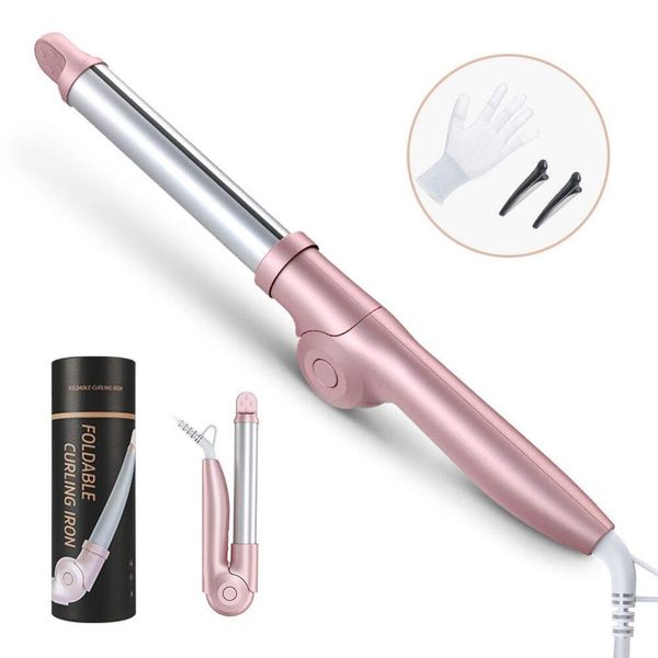 electric professional ceramic 25mm hair curler portable foldable hair curling iron 360° rotatable fast heat fashion styling tool
electric professional ceramic 25mm hair curler portable foldable hair curling iron 360° rotatable fast heat fashion styling tool