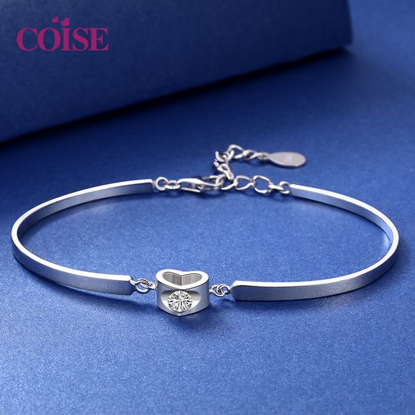 s925 silver romantic heart bracelet, White
s925 silver romantic heart bracelet, White