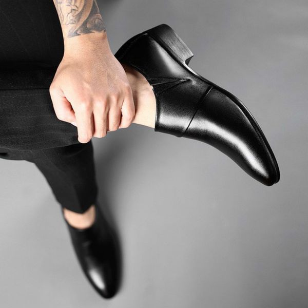 2020 new spring and autumn new mens shoes british large size business trend formal casual shoes office mens shoes fashion, Black
2020 new spring and autumn new mens shoes british large size business trend formal casual shoes office mens shoes fashion, Black