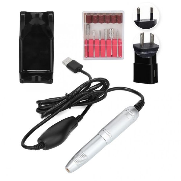 portable electric 5000-20000rpm nail art grinding pen handle pen style manicure grinding device 100-240v, Silver
portable electric 5000-20000rpm nail art grinding pen handle pen style manicure grinding device 100-240v, Silver