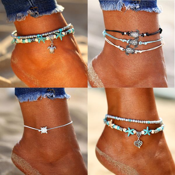 if you bohemia turtle pendant anklets bracelet leg for women fashion summer beach shell men anklet jewelry 2019 new c19041501, Red;blue
if you bohemia turtle pendant anklets bracelet leg for women fashion summer beach shell men anklet jewelry 2019 new c19041501, Red;blue