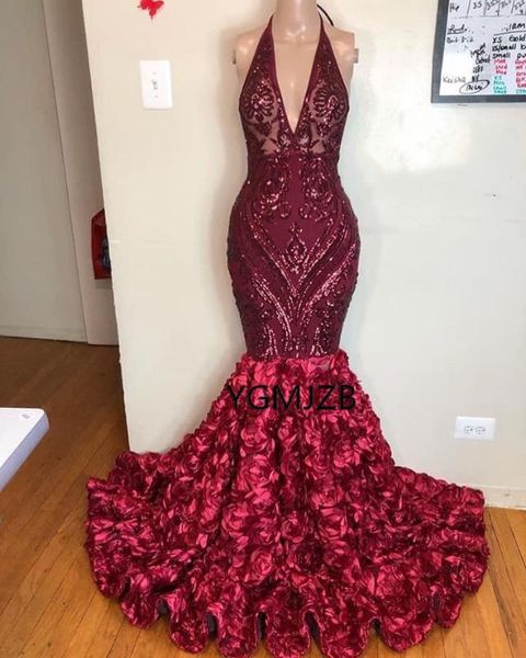 burgundy long prom dress mermaid 2020 black girls v neck sparkle sequin 3d flowers african formal party dress evening gown, White;black
burgundy long prom dress mermaid 2020 black girls v neck sparkle sequin 3d flowers african formal party dress evening gown, White;black