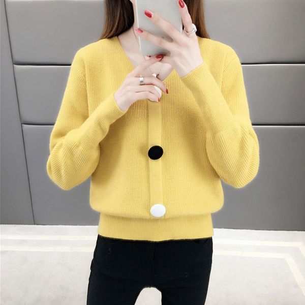 осень зима женщина сплошного цвета свитер дама тонкая с длинными рукавами v воротник свитера вязать свитера, White;black
осень зима женщина сплошного цвета свитер дама тонкая с длинными рукавами v воротник свитера вязать свитера, White;black