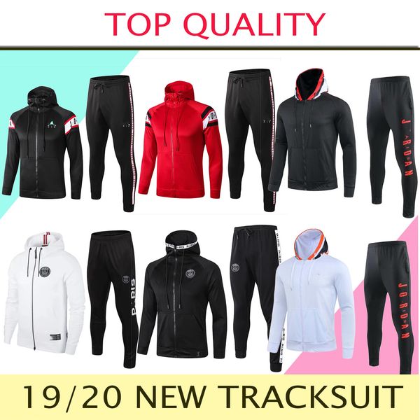 19 20 winter paris tracksuits hoodie coats &pants suits fashion autumn cardigan mbappe tracksuit sweatshirts clothing, Black
19 20 winter paris tracksuits hoodie coats &pants suits fashion autumn cardigan mbappe tracksuit sweatshirts clothing, Black