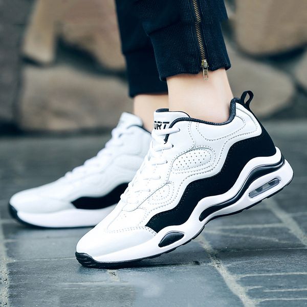 black white red cushion designer soft style mens basketball shoes cool man women authentic trainers sports sneakers 39-44
black white red cushion designer soft style mens basketball shoes cool man women authentic trainers sports sneakers 39-44
