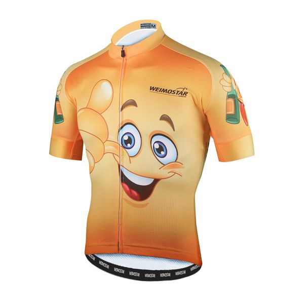 weimostar emoji funny cycling jersey men summer short sleeve bicycle shirt road mtb bike jersey racing uniform cycling wear, Black;red
weimostar emoji funny cycling jersey men summer short sleeve bicycle shirt road mtb bike jersey racing uniform cycling wear, Black;red