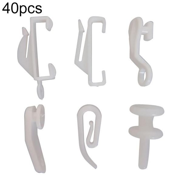 45# new arrival 40pcs window curtain rod slide rail track glider drape pole runner loop hook curtain accessories rail hook
45# new arrival 40pcs window curtain rod slide rail track glider drape pole runner loop hook curtain accessories rail hook