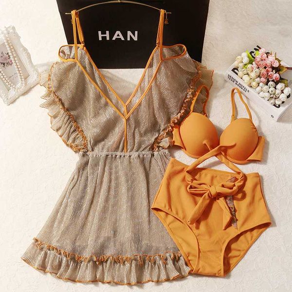 staerk female high waist bikini set women swimwear push up swimsuit ruffle bathing suit orange pink polka biquinis beachwear 202
staerk female high waist bikini set women swimwear push up swimsuit ruffle bathing suit orange pink polka biquinis beachwear 202