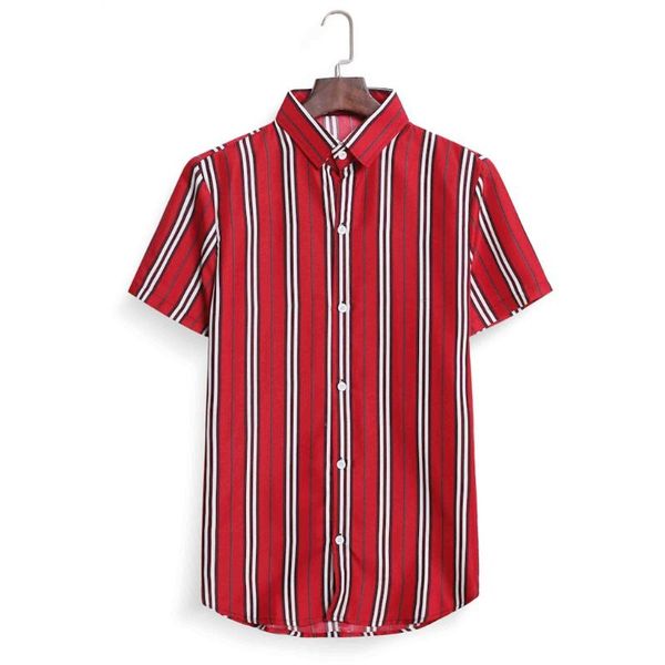 autumn men blouse 2020 new fashion personality men's striped casual slim short sleeve printed shirt casual men's blouse#g3, White;black
autumn men blouse 2020 new fashion personality men's striped casual slim short sleeve printed shirt casual men's blouse#g3, White;black