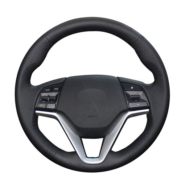 hand-stitched black pu artificial leather car steering wheel covers wrap for tucson 3 2015 2016 2017 2018 2019
hand-stitched black pu artificial leather car steering wheel covers wrap for tucson 3 2015 2016 2017 2018 2019