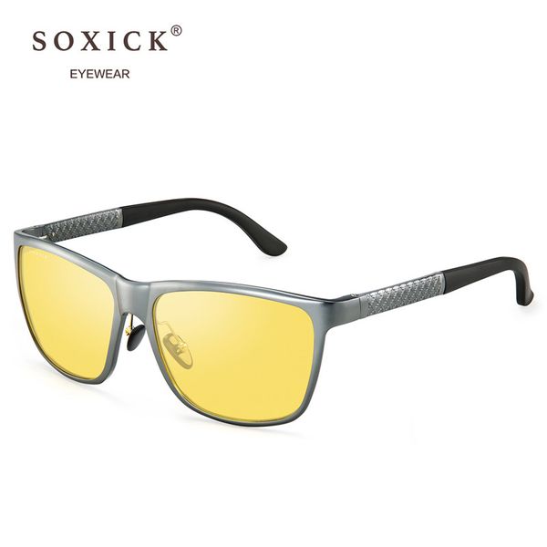soxick classic vintage sunglasses polarized men women yellow sunscreen uv protection anti-glare car driver night vision goggles, White;black
soxick classic vintage sunglasses polarized men women yellow sunscreen uv protection anti-glare car driver night vision goggles, White;black