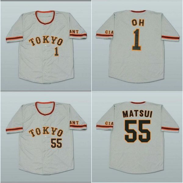 55 Hideki Matsui Yomiuri 1 Sadaharu Oh Japan Giants Movie Baseball Jersey For Mens Womens Youth Double Stitched Name & Number Fast Shipping
55 Hideki Matsui Yomiuri 1 Sadaharu Oh Japan Giants Movie Baseball Jersey For Mens Womens Youth Double Stitched Name & Number Fast Shipping