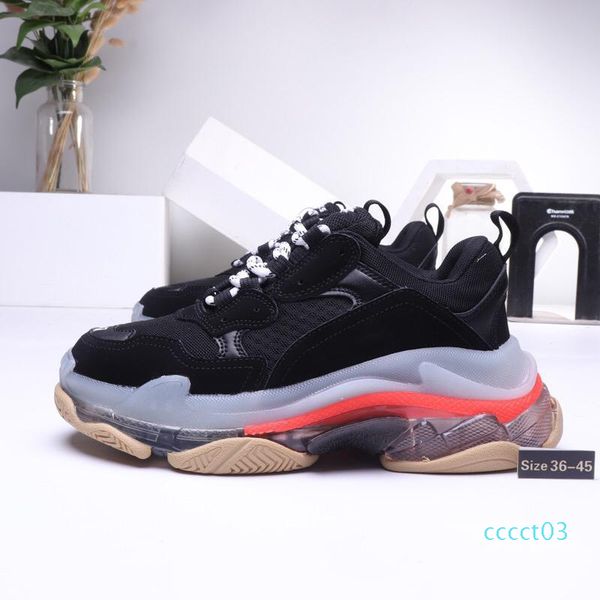 2020 paris triple-s 17fw crystal bottom green luxury dad shoes platform triple s sneakers for mens women vintage kanye old grandpa d01 ct03, Black
2020 paris triple-s 17fw crystal bottom green luxury dad shoes platform triple s sneakers for mens women vintage kanye old grandpa d01 ct03, Black