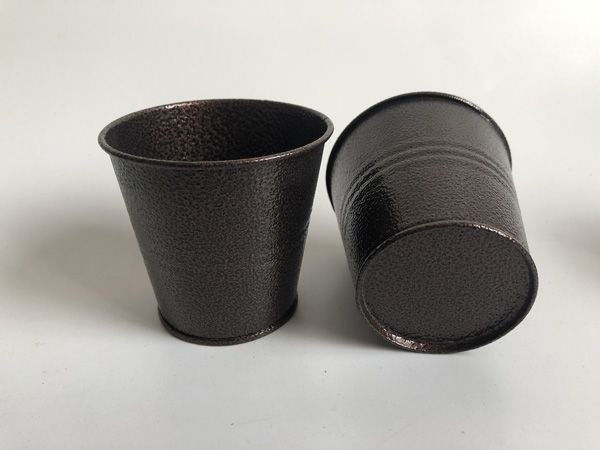 d8xh7.5cm rustic nostalgia mini pots black succulent planter cute tiny galvanized buckets for small plant sf-056
d8xh7.5cm rustic nostalgia mini pots black succulent planter cute tiny galvanized buckets for small plant sf-056