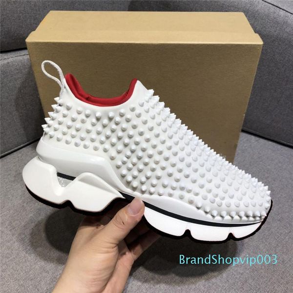 fashion red bottom men women casual shoes spikes rivets rhinestone dress party walking shoes sneakers chaussures de sport 35-46, Black
fashion red bottom men women casual shoes spikes rivets rhinestone dress party walking shoes sneakers chaussures de sport 35-46, Black