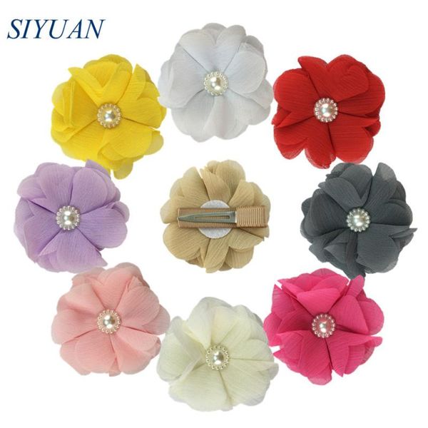 120pcs/lot 6cm fabric chiffon flower with pearl button kids headwear clothes shoes dress accessories th305, Slivery;white
120pcs/lot 6cm fabric chiffon flower with pearl button kids headwear clothes shoes dress accessories th305, Slivery;white