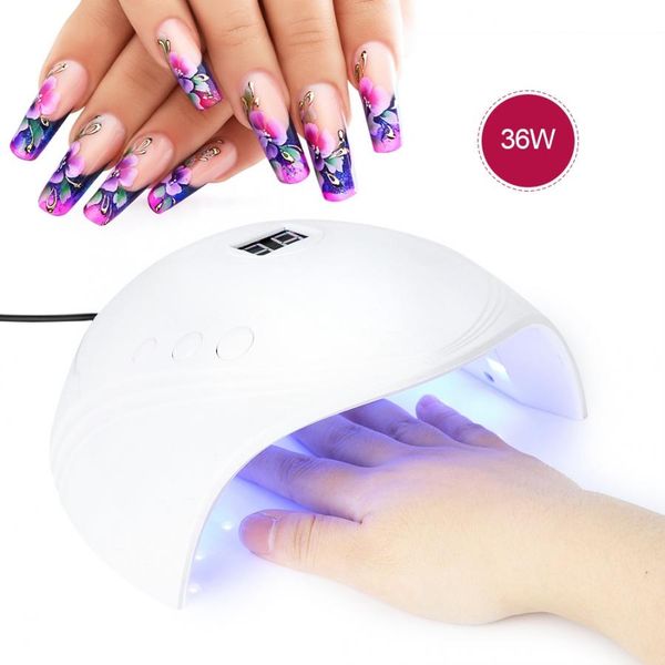 professional 36w nail art led lamp dryer gel polish curing manicure nail uv lamp
professional 36w nail art led lamp dryer gel polish curing manicure nail uv lamp