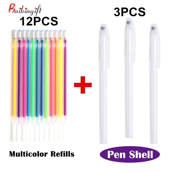 baikingift erasable gel pen student stationery pens flash-pen refills ink-painting fluorescent colorful supplies student station
baikingift erasable gel pen student stationery pens flash-pen refills ink-painting fluorescent colorful supplies student station