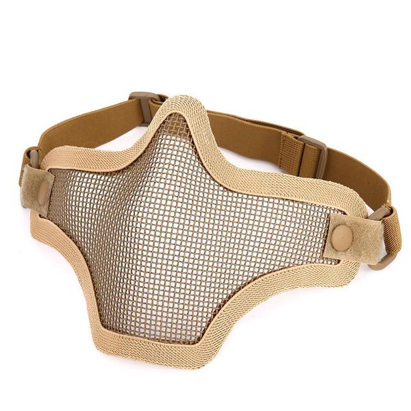outdoor products half face wire protective gear mask strike steel mask outdoor protective equipment riding, Black
outdoor products half face wire protective gear mask strike steel mask outdoor protective equipment riding, Black