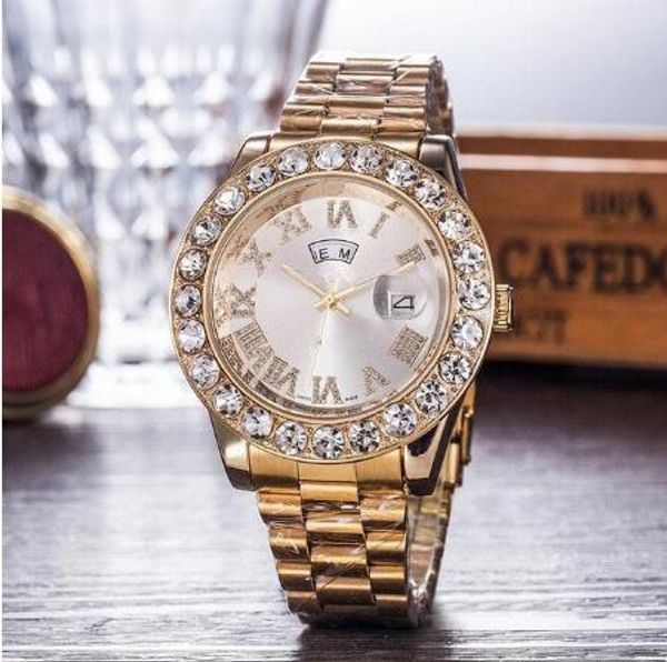 men women stainless wristwatch brand watches steel gold boyfriend black watch man quartz fashion diamond watch clock wholesale a1 vitge, Slivery;brown
men women stainless wristwatch brand watches steel gold boyfriend black watch man quartz fashion diamond watch clock wholesale a1 vitge, Slivery;brown