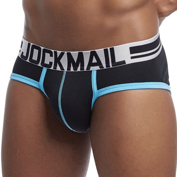 jockmail brand mens bikini gay underwear mens string bikini briefs cuecas calzoncillos hombre slip cotton male panties, Black;white 
jockmail brand mens bikini gay underwear mens string bikini briefs cuecas calzoncillos hombre slip cotton male panties, Black;white