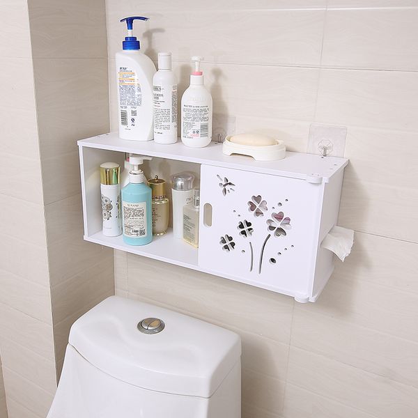 bathroom wall shelf toilet storage rack bathroom waterproof roll paper washing rack lo523259
bathroom wall shelf toilet storage rack bathroom waterproof roll paper washing rack lo523259