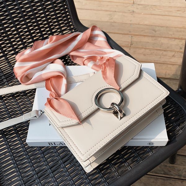 ribbon square flip bag 2019 fashion new leather women's designer handbag lock shoulder messenger bag bolsos mujer
ribbon square flip bag 2019 fashion new leather women's designer handbag lock shoulder messenger bag bolsos mujer