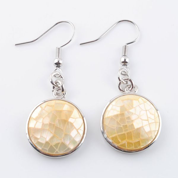 wojiaer round natural seashell drop earrings abalone shell simple design ear jewelry silver dangle earring fit for women dr3223
wojiaer round natural seashell drop earrings abalone shell simple design ear jewelry silver dangle earring fit for women dr3223
