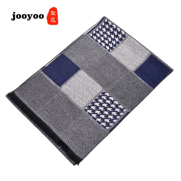 men's plaid cashmere scarf fashion plaid autumn and winter wool loose tassel shawl popular jooyoo brand, Blue;gray
men's plaid cashmere scarf fashion plaid autumn and winter wool loose tassel shawl popular jooyoo brand, Blue;gray