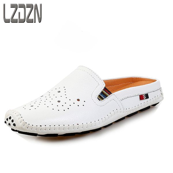 in the summer of 2016 new england men's summer men lazy half backless slippers sandals mens pitot, Black
in the summer of 2016 new england men's summer men lazy half backless slippers sandals mens pitot, Black