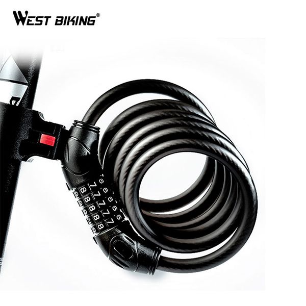 west biking steel cable lock for bicycle anti-theft safety code password lock mtb road bike stainless bicycle accessories
west biking steel cable lock for bicycle anti-theft safety code password lock mtb road bike stainless bicycle accessories