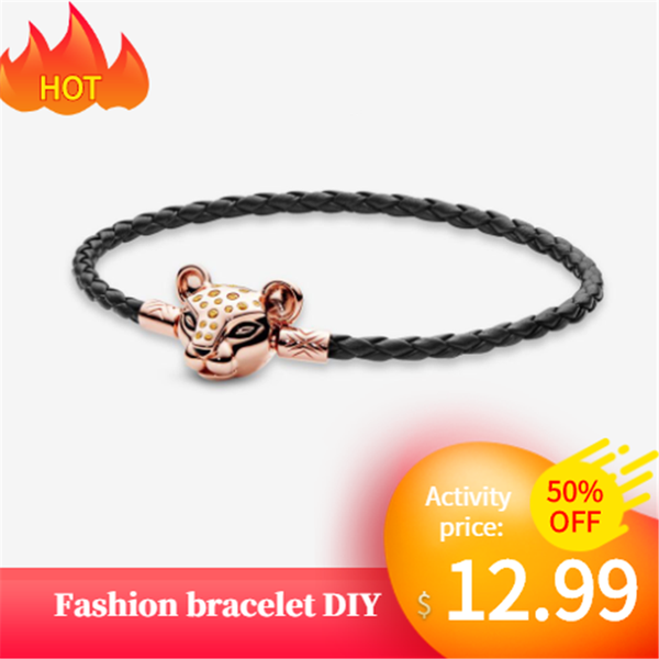 2019 fit original diy bracelet bead charms women bracelet diy fashion jewelry leather white copper rose gold, Black
2019 fit original diy bracelet bead charms women bracelet diy fashion jewelry leather white copper rose gold, Black